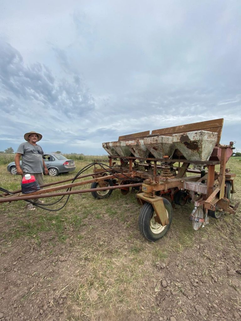 Sembramos un ensayo de maíz agroecológico en Lucas González, Entre Ríos